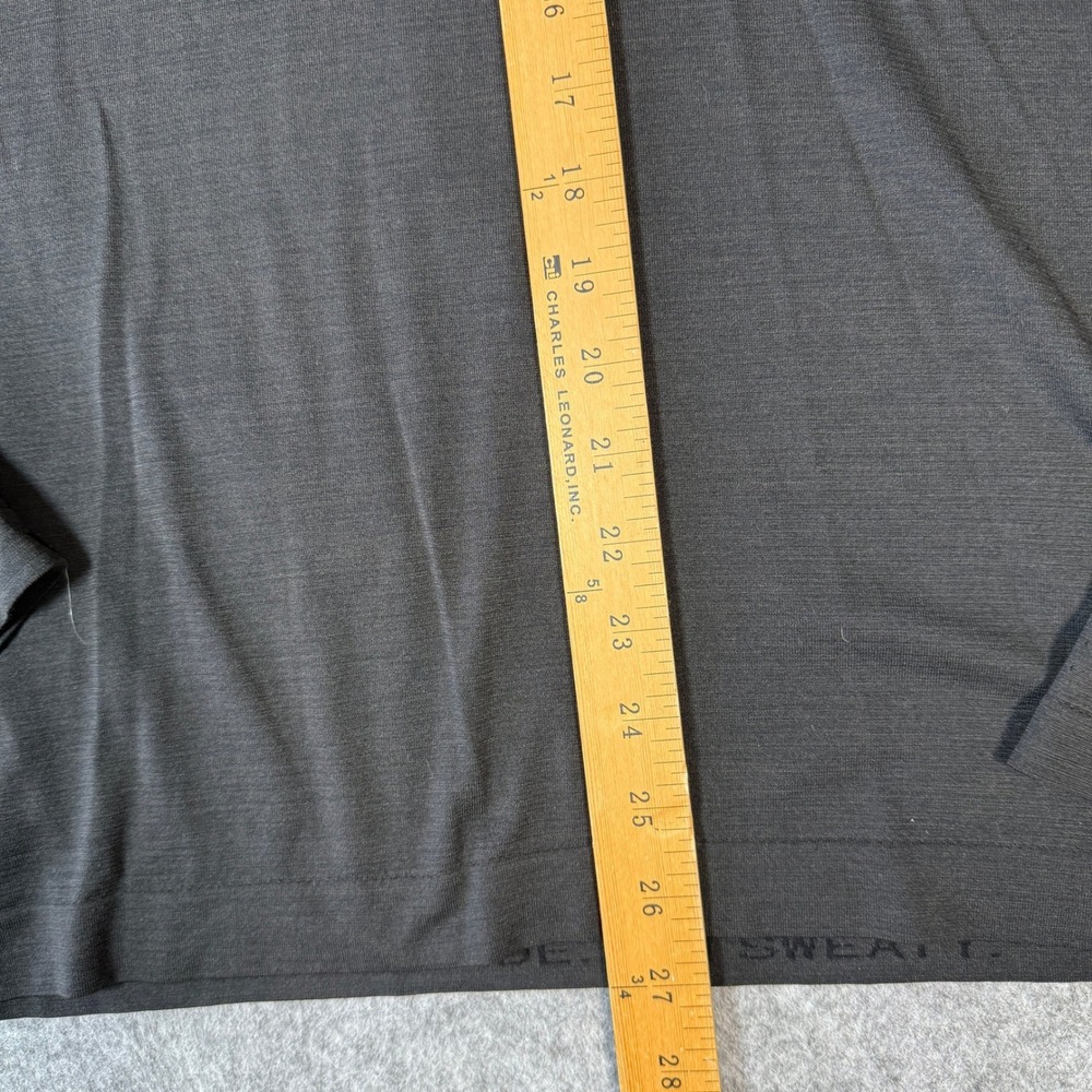 Lululemon Metal Vent Tech Long Sleeve Men Medium Black Running Base Layer Shirt - Picture 7 of 9